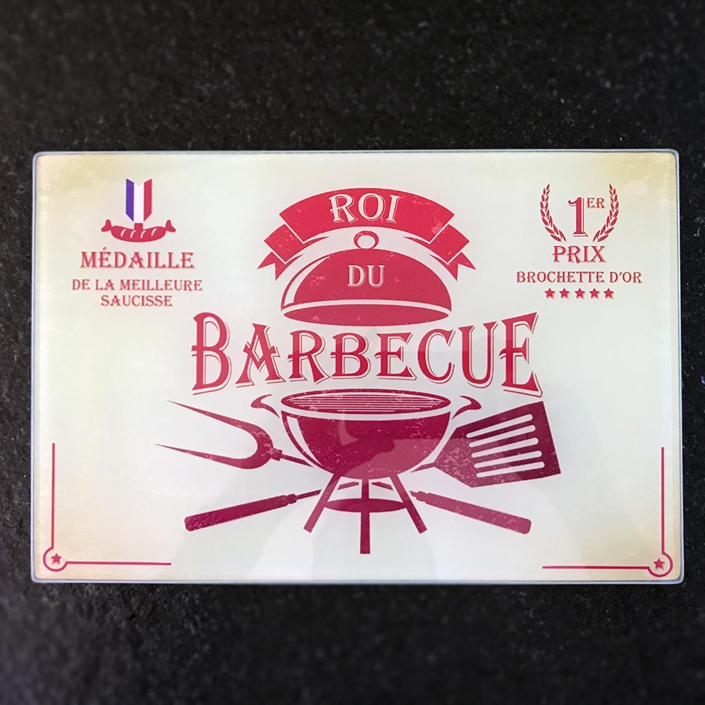 Planche à découper Roi du Barbecue-mycrazystuff Planche à découper Roi du Barbecue-mycrazystuff