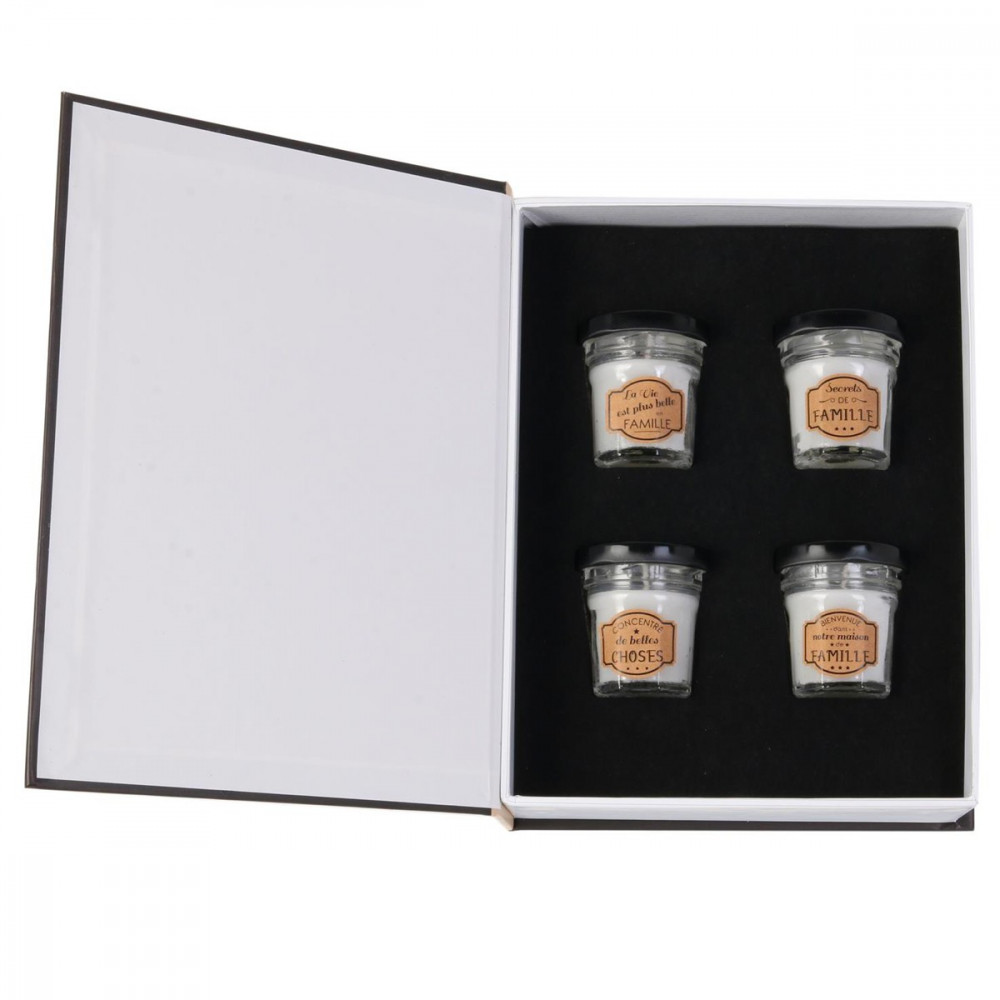 Coffret bougies Maison de famille Coffret bougies Maison de famille