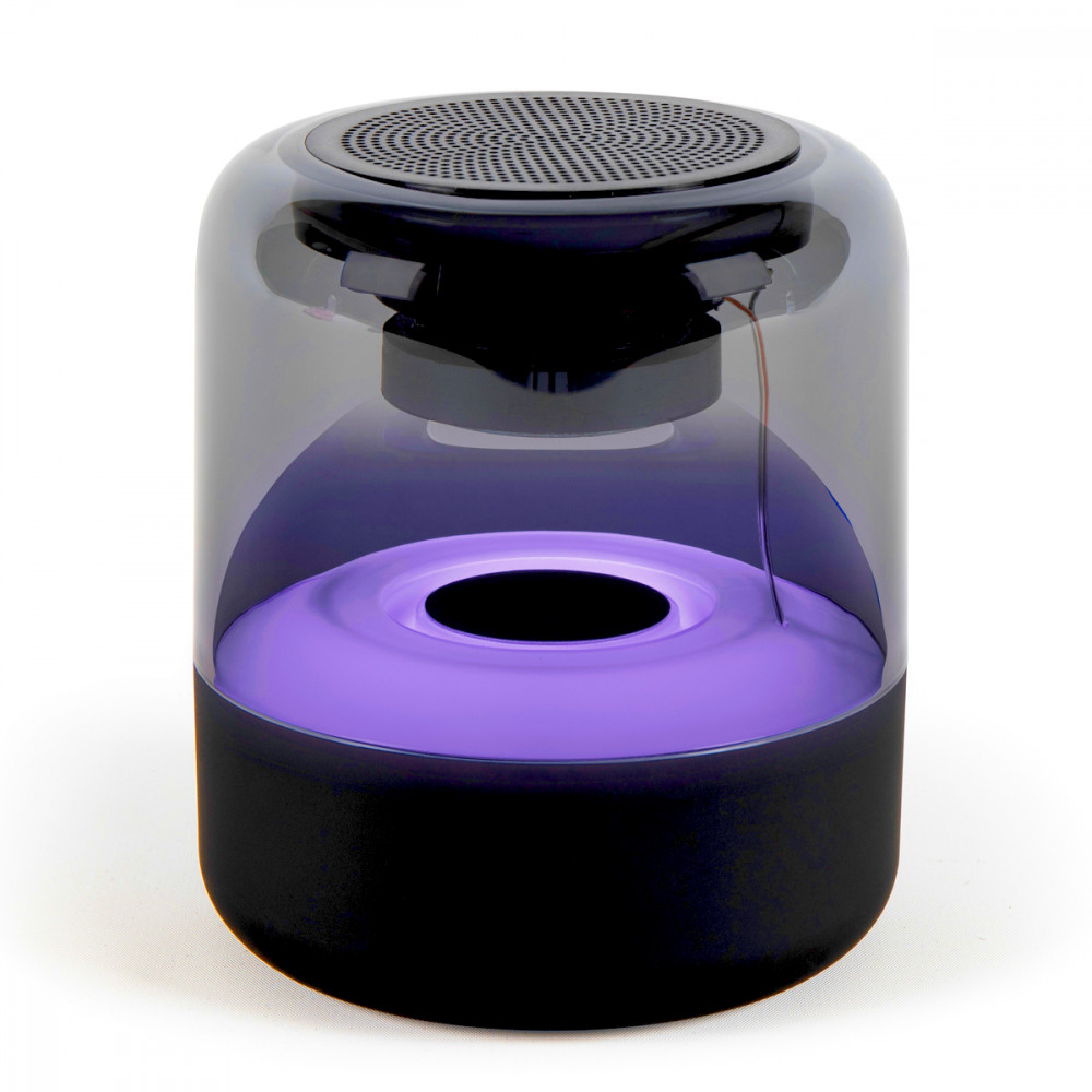 Enceinte bluetooth translucide