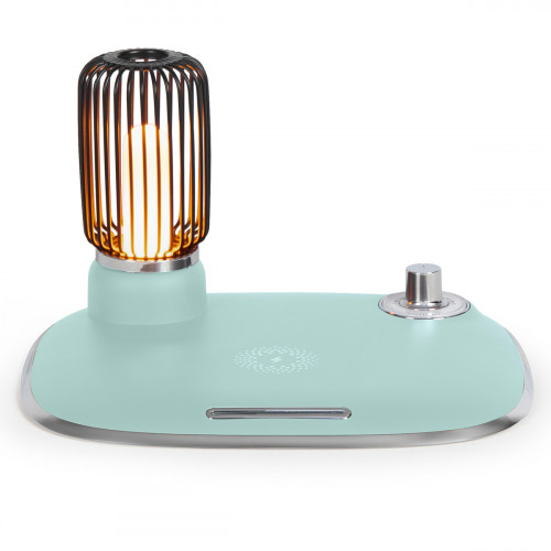 Veilleuse de chevet Vintage chargeur induction