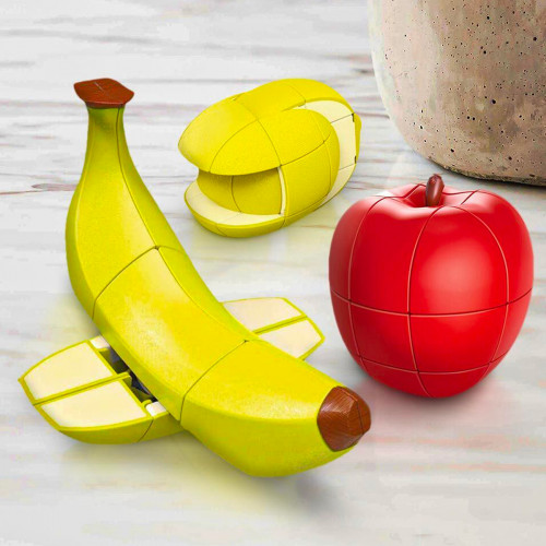 Casse-têtes fruit cube - Puzzle original et coloré - Mycrazystuff