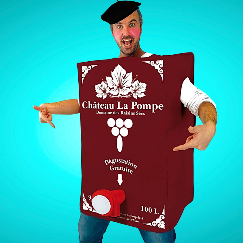 Déguisement Méga Cubi de vin - Mycrazystuff