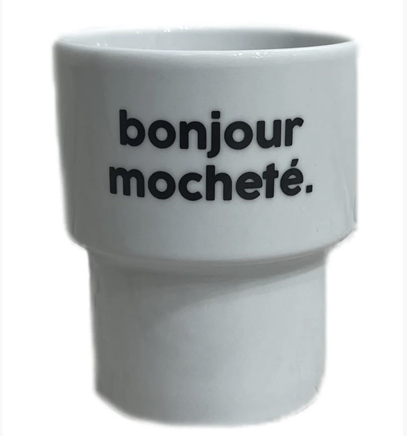 Mug Bonjour Mocheté...