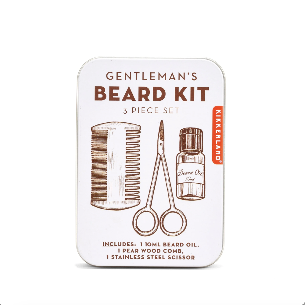 kit entretient barbe kikkerland kit entretient barbe kikkerland