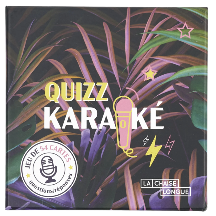 Jeu quizz karaoké la chaise longue mycrazystuff.com