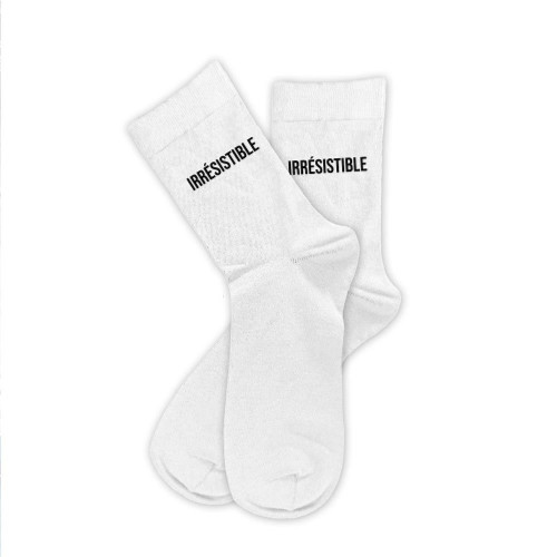 chaussettes blanches sport homme irrésistible mycrazystuff.com