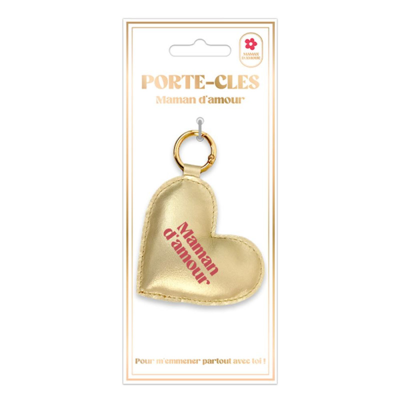 porte clés coeur maman d'amour mycrazystuff.com